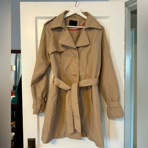 Vero Moda Trench coat, khaki, new, M